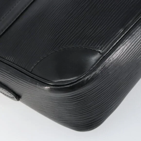 Authentic LOUIS VUITTON Epi Trocadero 23 Shoulder Bag Black M52302 LV - Picture 8 of 16